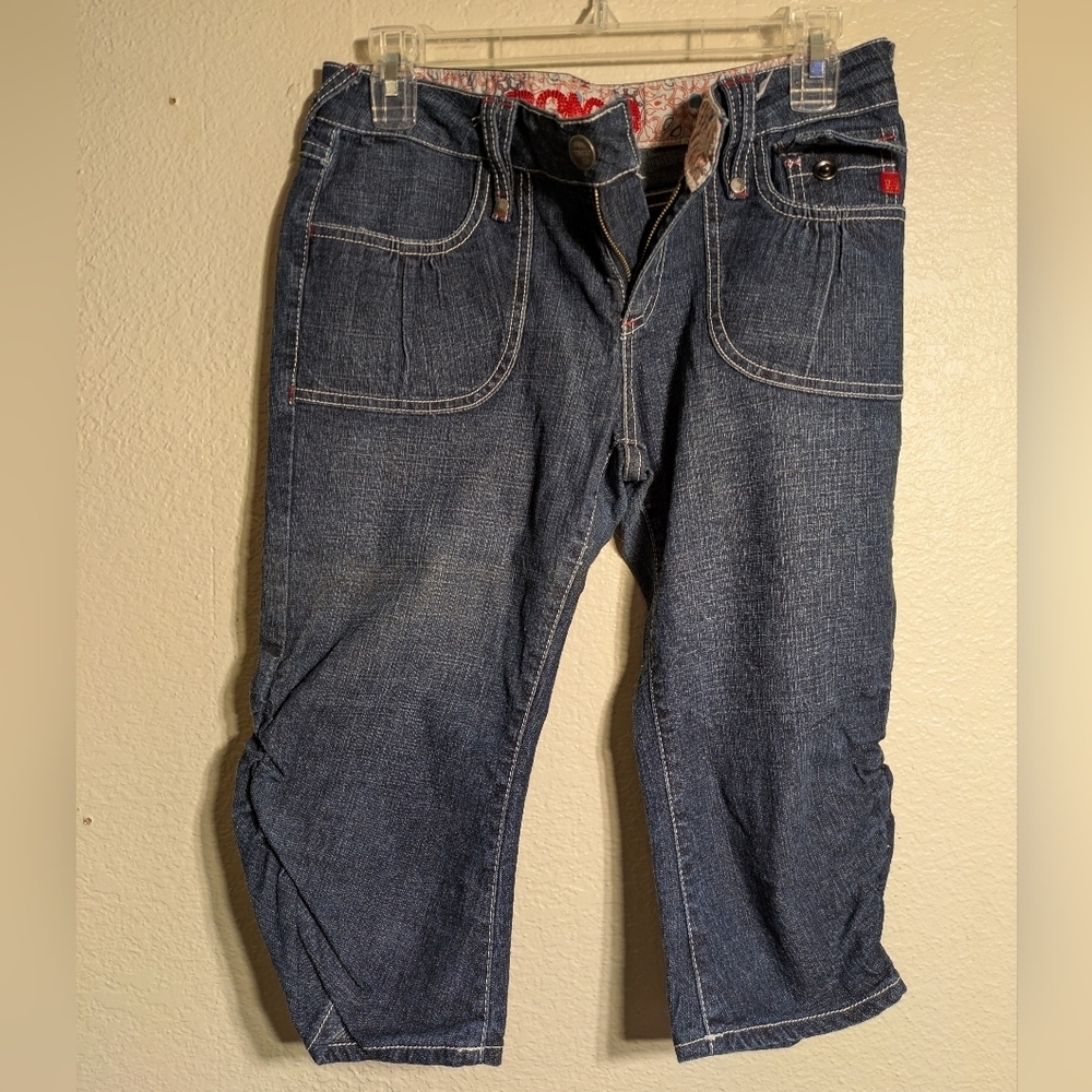 Bongo Stylish Blue  Denim Bermudas Size 9